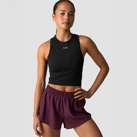 ICANIWILL Mirage Singlet Svart