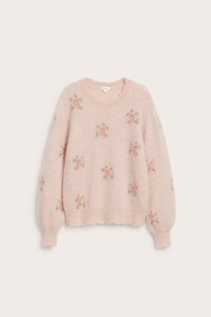 Newbie | Topp i ullblanding Newbie Woman | Rosa