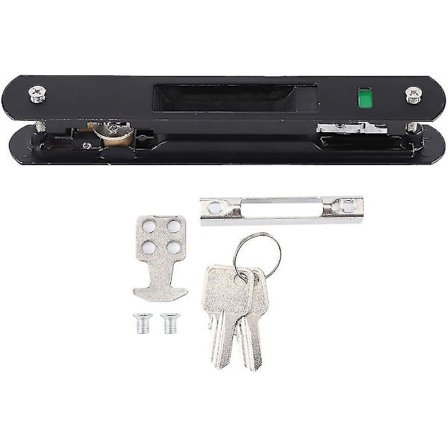 Moderni kaksipuolinen liukuoven lukko 26mm-30mm oven paksuudelle