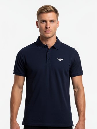 Esercito 1659 Polo Maniche Corte Uomo Blu