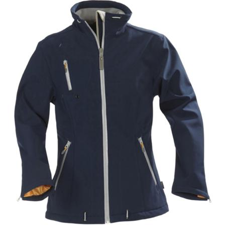James Harvest Dam/dam Savannah Soft Shell Jacka S Marinblå