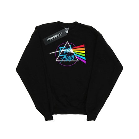 Pink Floyd Boys Neon Darkside Sweatshirt 12-13 År Svart
