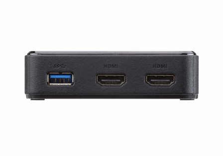 ATEN USB-C Dual HDMI Mini Dock 1xUSB-C 1xUSB3.1 A 2xHDMI