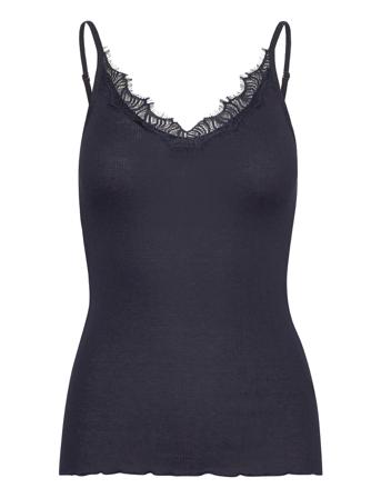 Mayasz Strap Top T-shirts & Tops Sleeveless Navy Saint Tropez