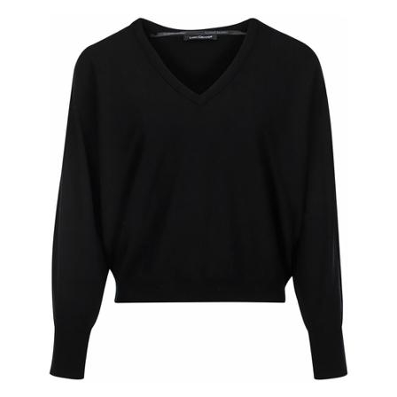 Luisa Cerano , Zwart , Dames , Maat: S Truis