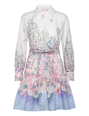 Berta Mini Dress White Love Lolina