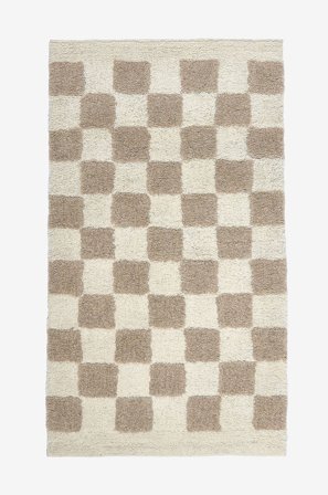 Mattbolaget - Matta Chess - Beige - Lugg & ryamattor - 160X230 - Från Homeroom
