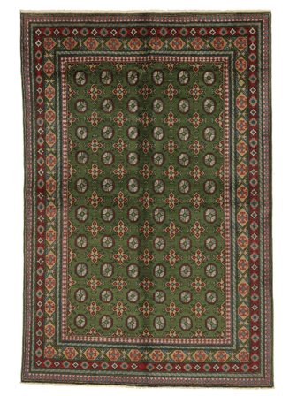 Tapis Afghan Fine 165X246 Noir/Marron (Laine, Afghanistan)