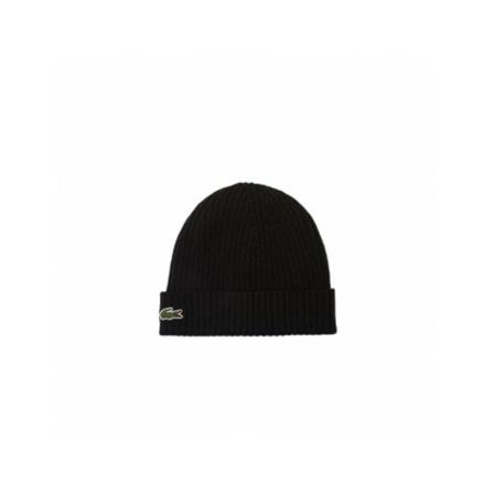 Lacoste Beanies , Zwart , Heren , Maat: ONE Size Hoeden