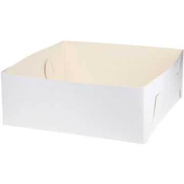 Kakeeske 30x30x11cm Hvit*