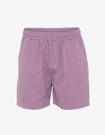 Organic Twill Shorts - Pearly Purple - S