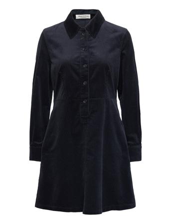 Woven Dresses Dresses Shirt Dresses Blå Marc O'Polo*Betinget Tilbud