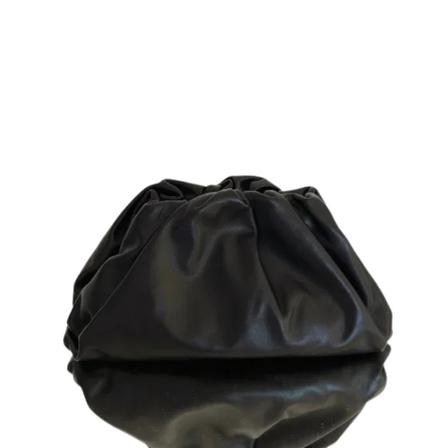 Bottega Veneta Vintage, Pre-owned Leather pouches Zwart, Dames, Maat:ONE Size,leer