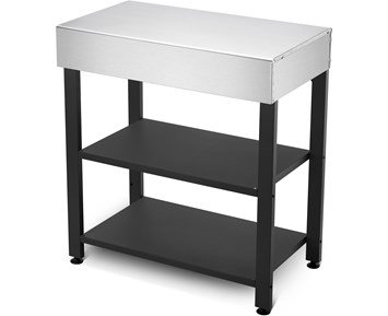 Austin and Barbeque AABQ - Side Table Open - Sidobord till uteköket med praktiska hyllplan