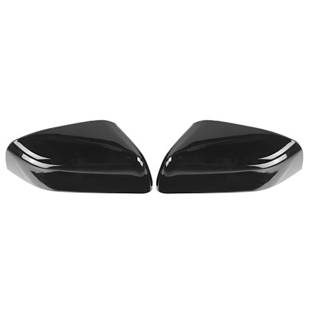 2 st Bakspelspegelkåpor Blank Svart Passar Land Rover Range Rover Sport/LR2/LR4