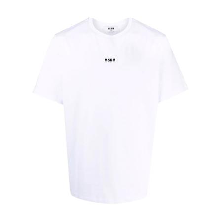 Msgm T-Shirts Hvid, Herre