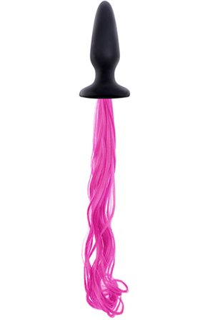 Kjøp NS Novelties Unicorn Tails Butt Plug Pink - Analplugg med hale | God pris