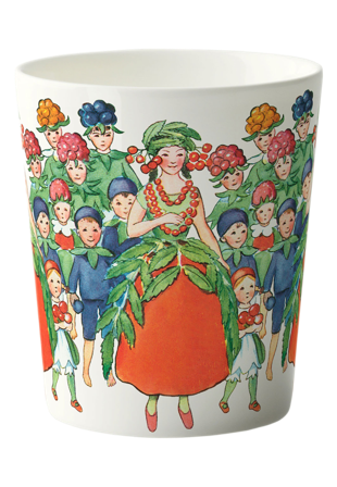 Design House Stockholm Elsa Beskow Mugg 28cl August Glas Unisex Vit