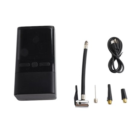 Trådløs bærbar digital dækinflatorpumpe med lys til motorcykel, cykel, fodbold og basketball