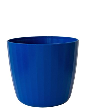SMALLrevolution Berta - Flowerpot - Blue - Ø16.5X18.5CM