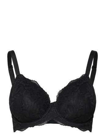 Bra Tshirt Spacer Nova Black Lindex