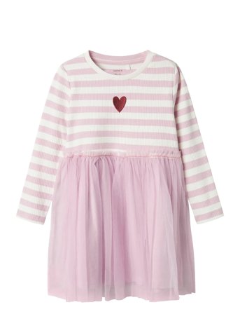 Nmftaia Ls Dress Pink Name It