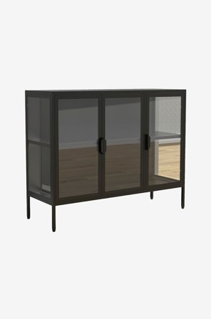 VCM - Vcm Lattiavitriini Floka L - Musta - Senkit & sivupöydät - - Homeroom