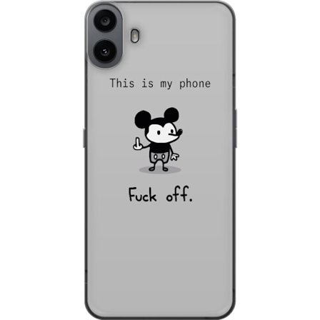 Kompatibelt Mobilskal till Nothing Nothing CMF Phone 1 Fuck Off