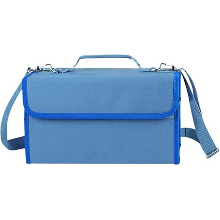 72-paikkainen suuri penaali, 4-kerroksinen kynäkotelo teinipojille ja -tytöille, penaali kahvalla, vetoketjullinen paperitavarakotelo työpöydälle