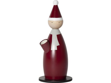 STAR TRADING Elljusstake Tomte 1 ljus trä - Lyreco - Kontorsmöbler och inredning - Lampor och belysning - Ljusstakar