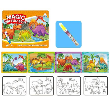 Gjenbrukbar Malebok med Vann for Barn med Penn Aktivitetspute Gave