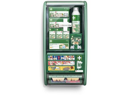 Cederroth Första Hjälpen-station - Lyreco - Skyddsutrustning - Första Hjälpen - Stationer och tavlor
