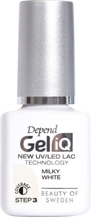 Depend Gel iQ Polish, Step 3 Milky White, Makeup, Gelénegle, Gel Neglelak