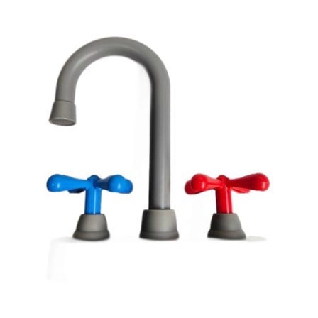 Barn Rollspels Köksvask Kran Leksak Med Realistisk Funktion Enkel Montering Låtsaslek Aktivitetsleksak för Utbildning[D]