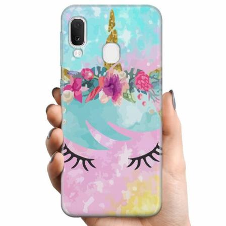 Samsung Galaxy A20e Tpu Mobilskal Unicorn Enhörning