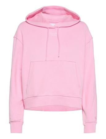 Stacked Logo Hoodie Huppari Vaaleanpunainen Calvin Klein Jeans