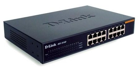 D-LINK DES 1016D - switch - 16 porter