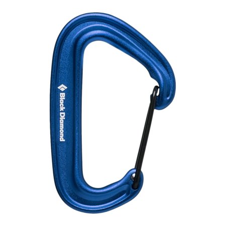 Black Diamond MiniWire Carabiner Mountaineering equipment Blue OneSize
