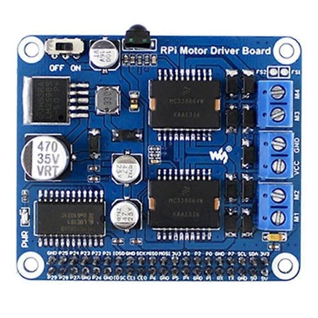 til RPi Motor Driver Board MC33886 Drev Udvidelseskort til