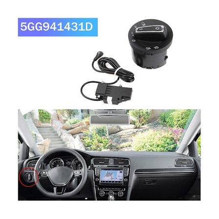 Foranlysmodul for automatisk lysbryterkontroll for Golf 7 Mk7 Mkvii 2015 5gg941431d