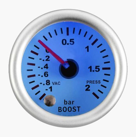 Laddtrycksmätare analog färg