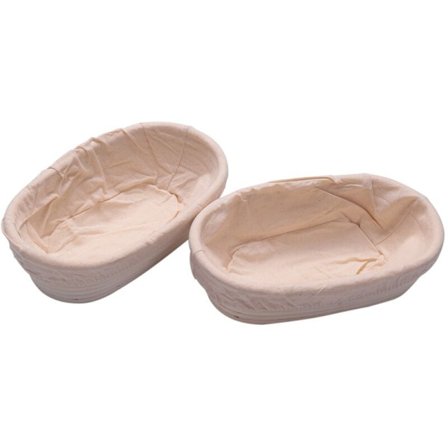 2 st 25 cm / 10 tum rotting korg korg rund oval fruktbricka matförvaringsbehållare