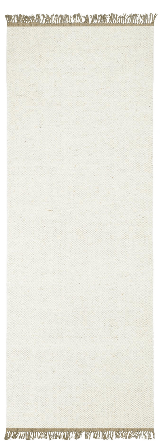 Svanefors Ian Ullmatta Mattor Vit 70x240 cm