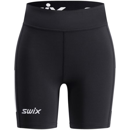 Swix Pace High Waist Half Tights W Black