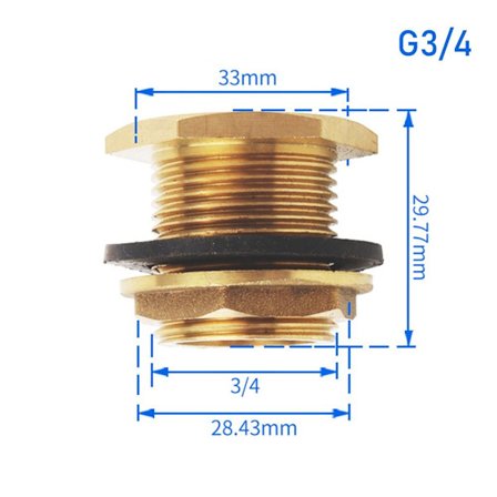 Rørsamling Slange Barb G3/4 G3/4