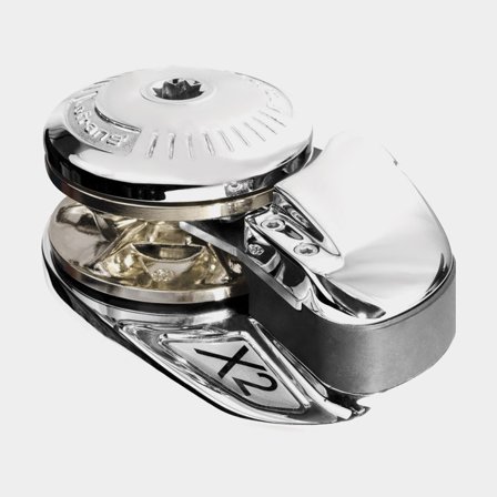 Electric windlass Lofrans X2 Low Profile Aluminium, 1000 W, 12 V, for Ø8 mm chain / Ø14 mm 3-strand rope with chain