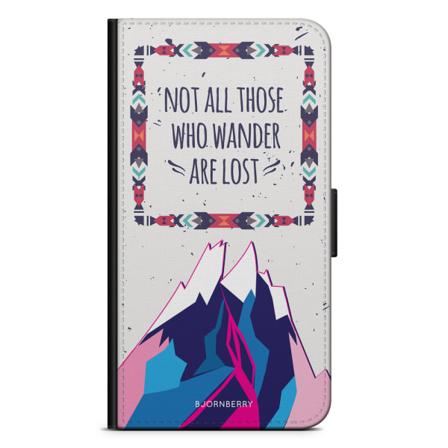 Bjornberry Plånboksfodral iPhone 13 - Vandrar Citat