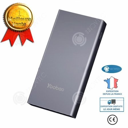 Powerbank - TECH DISCOUNT - 20000 mAh - Snabbladdning PD - Polymerlitiumjonbatteri - Universell