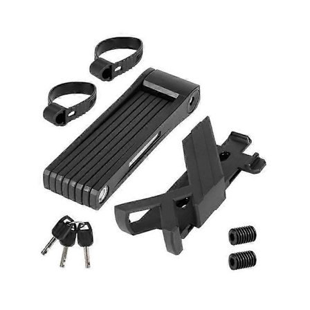 Cyklar Elscooter Elbil Vikbart Rektangulärt Stöldskydd Låskätting Stål Hållbart Viklås