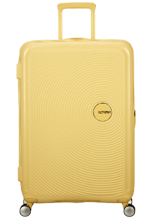 American Tourister Soundbox expanderbar kabinväska 67 cm Resväskor Unisex Gul